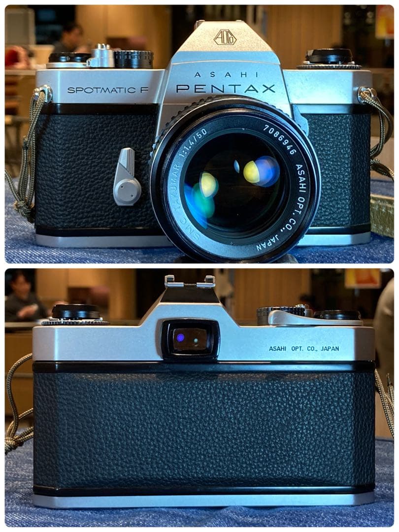 完動品＊美品＊pentax spf&名玉smc f1.4★作例多数★初期保証付き