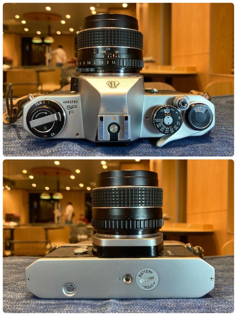 完動品＊美品＊pentax spf&名玉smc f1.4★作例多数★初期保証付き