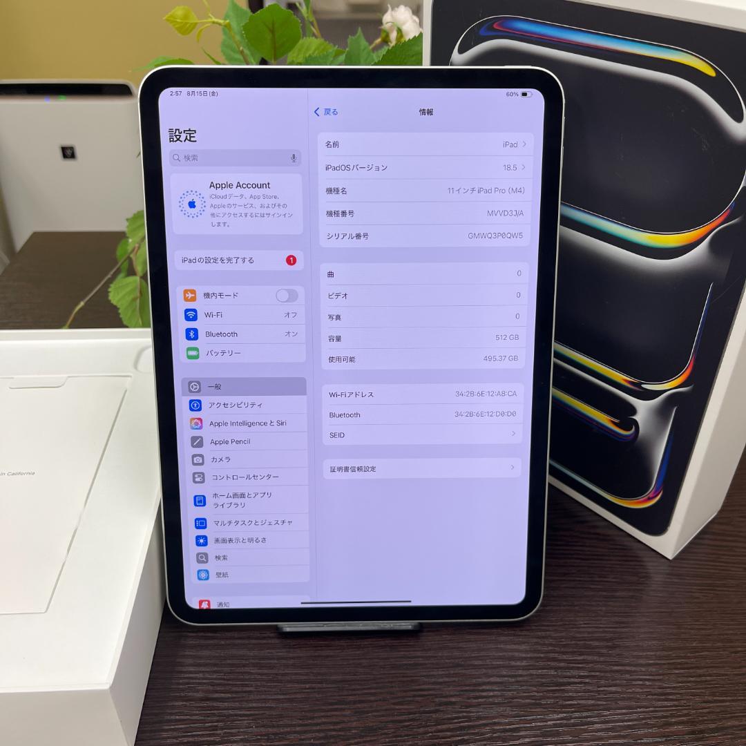 iPad Pro M4 チップ WiFi 2024モデル 送料無料