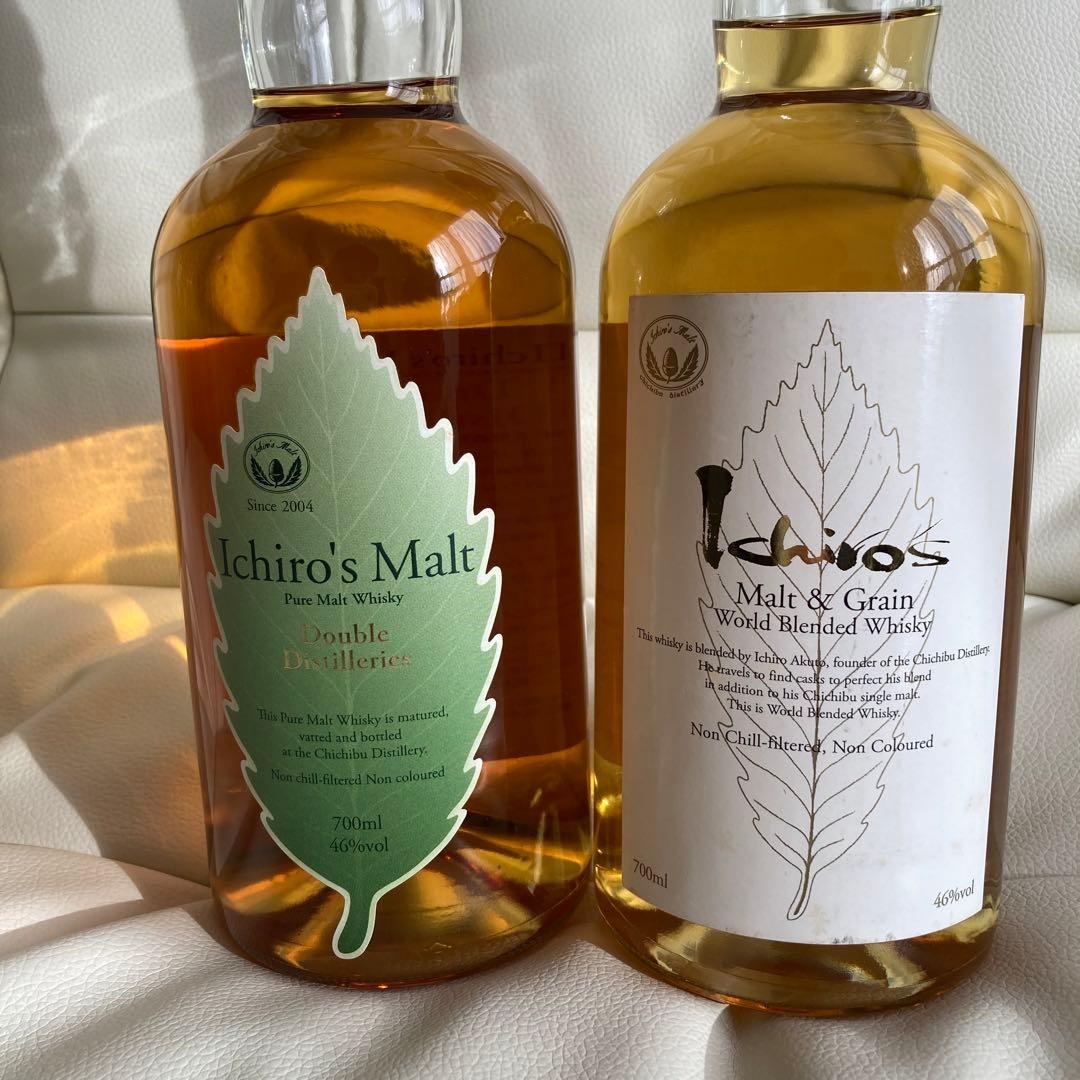 【貴重な初期ボトル2本セット】イチローズモルト　　ダブルディスティラリーズ等