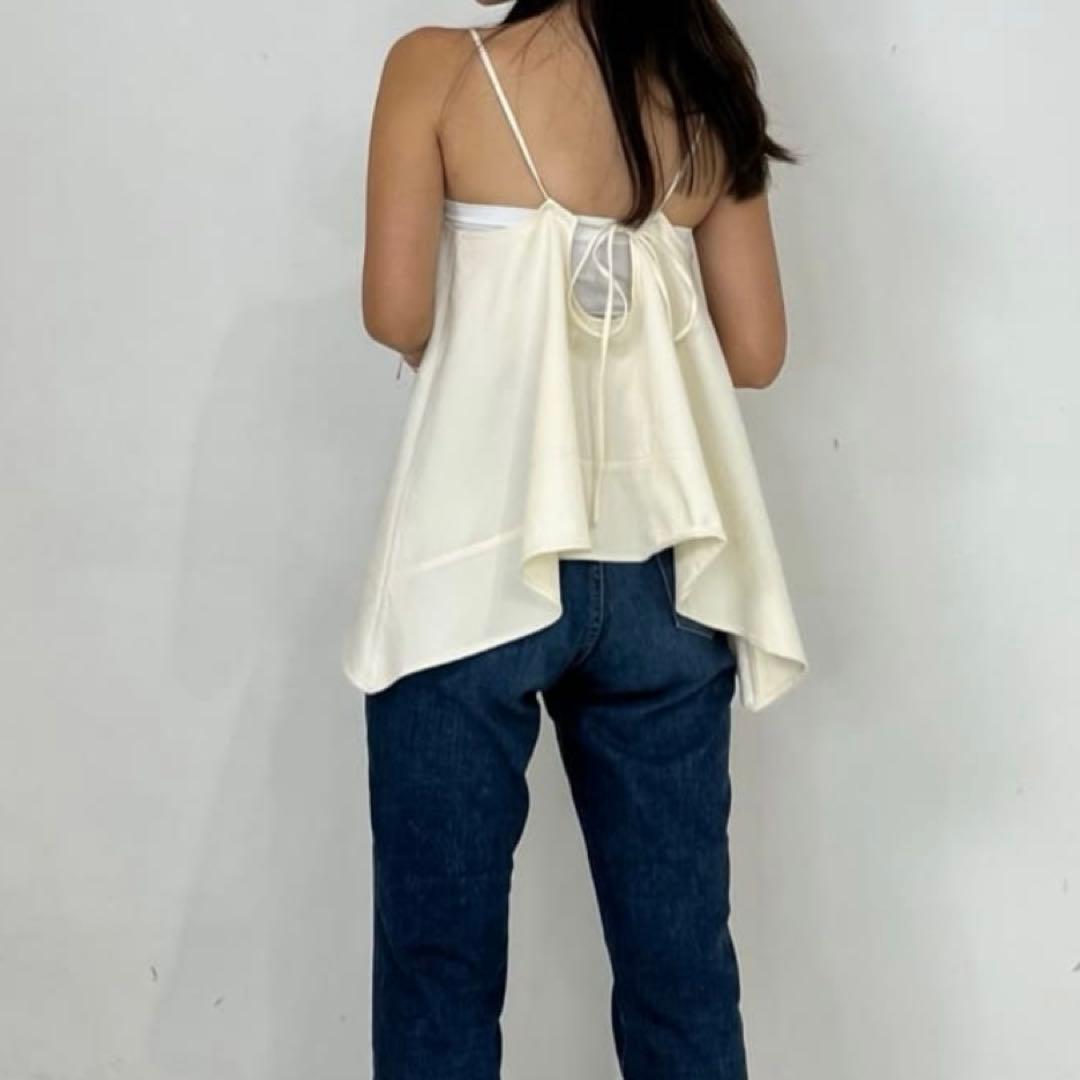トップス YANUK cotton 100% camisole