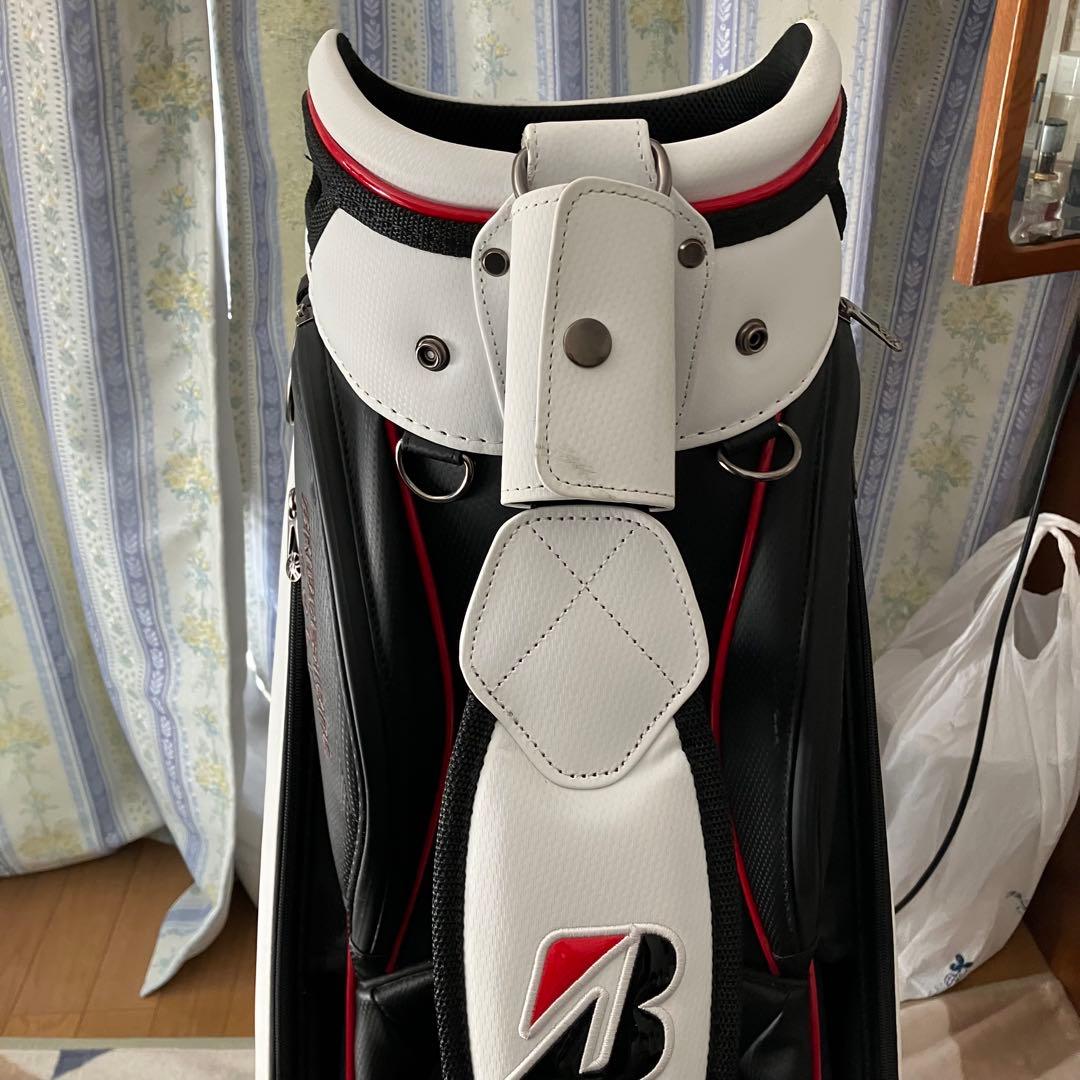 BRIDGESTONE ブリヂストンゴルフ 3点式キャディバック ネーム刺繍有