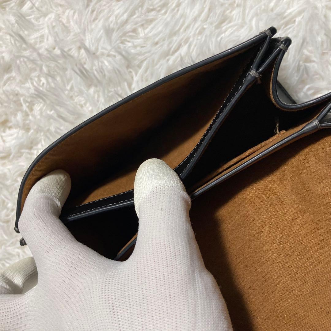 美品　現行 コーチ ショルダーバック　モーガン スクエア　黒　レザー　保存袋付