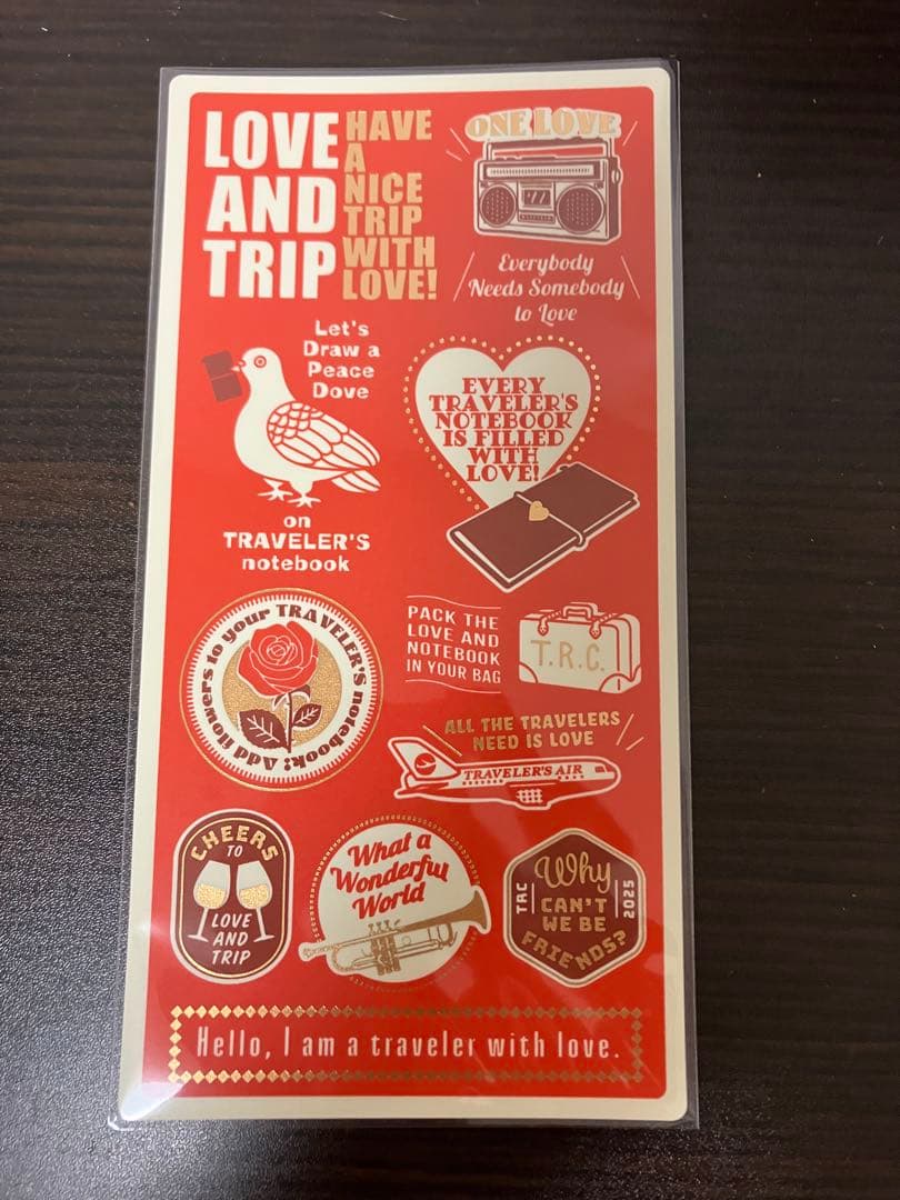 トラベラーズノート　LOVE AND TRIPレギュラーサイズ　セット