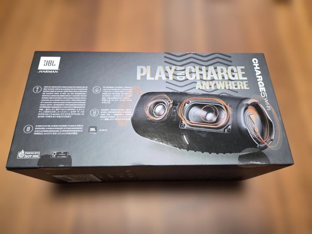 JBL Charge 5 Wi-Fi 動作確認のみ 新品のキャリングケース付き