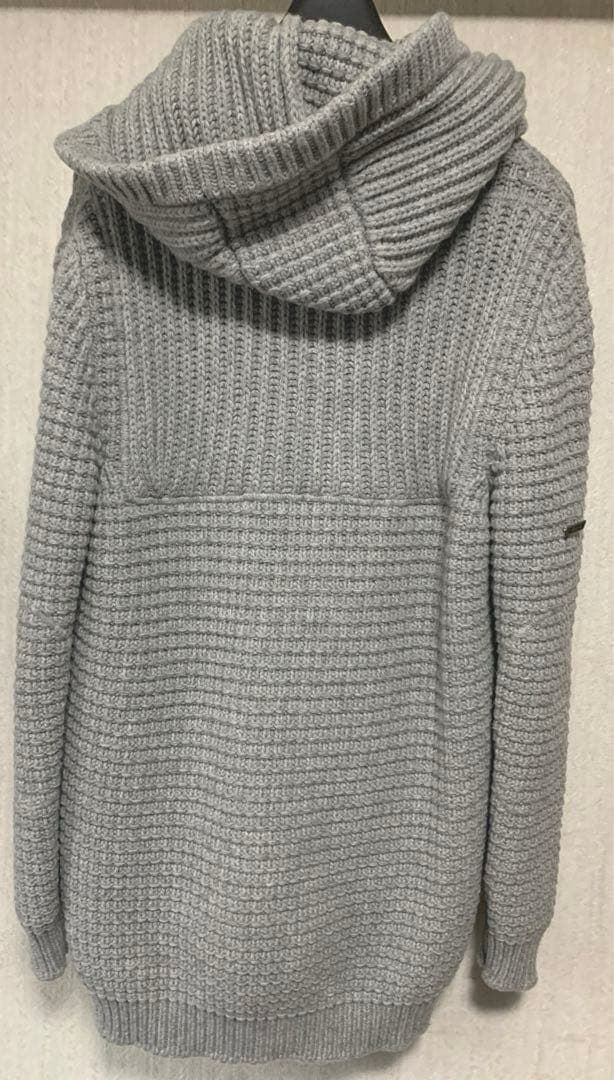 quattro2345 Bark ビームス別注ニットダッフルコート裏付き