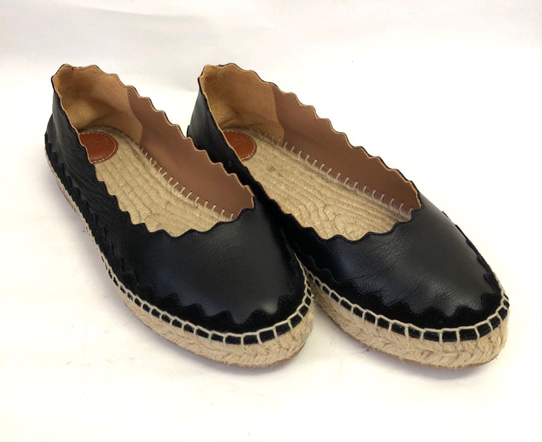 Chloe クロエ エスパドリーユ Lauren フラット シューズ 37