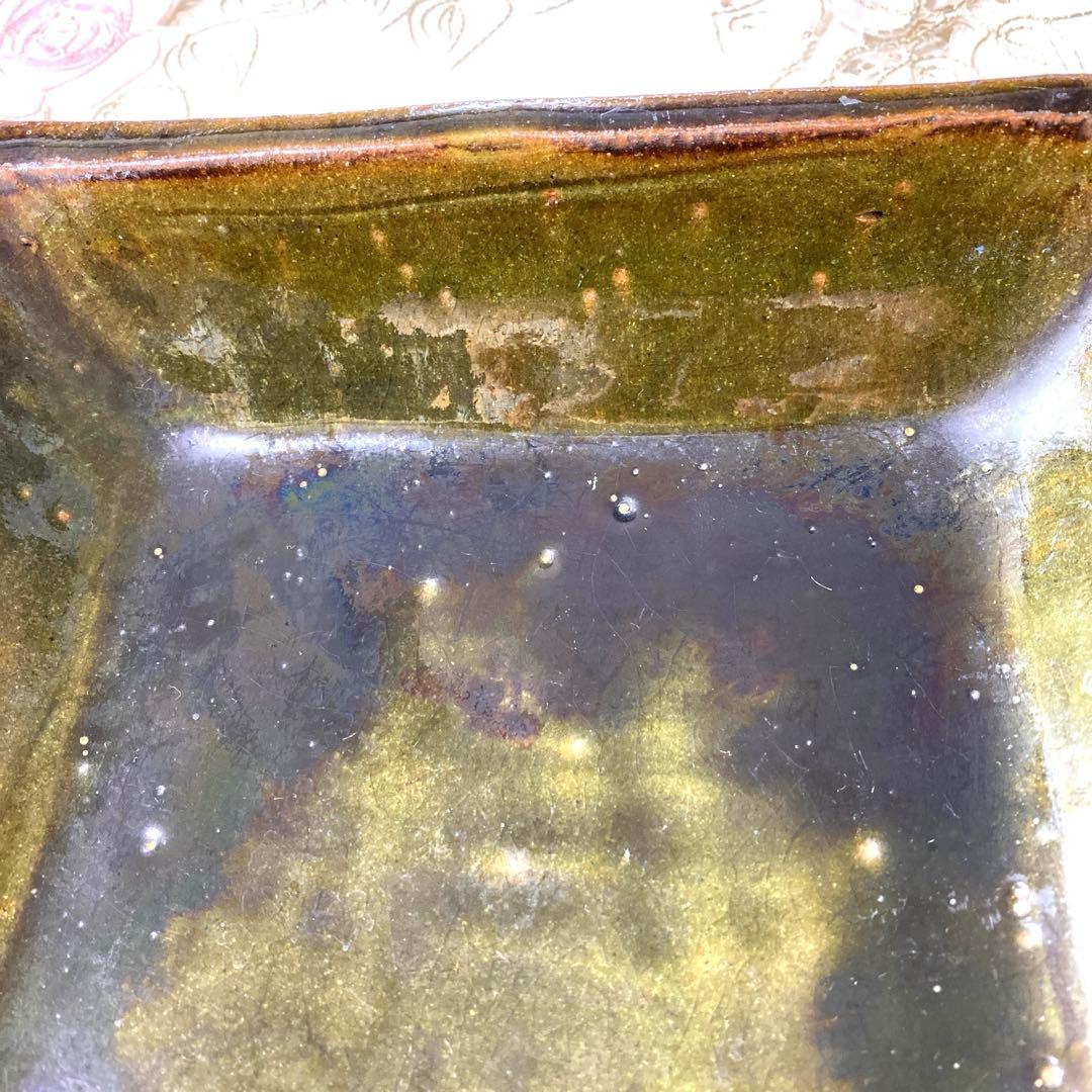 ⭐️織部焼深鉢⭐️陶器・作家さん名は箱を無くして不明です。 ビンテージ物です。