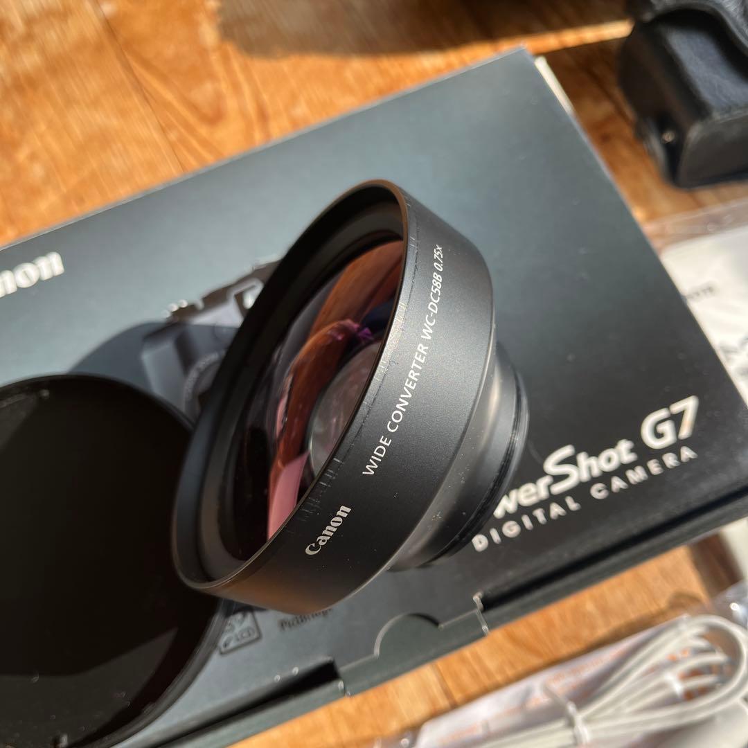 Canon PowerShot G7 コンパクトデジタルカメラ　付属品多数