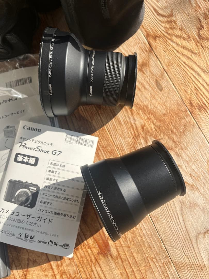 Canon PowerShot G7 コンパクトデジタルカメラ　付属品多数
