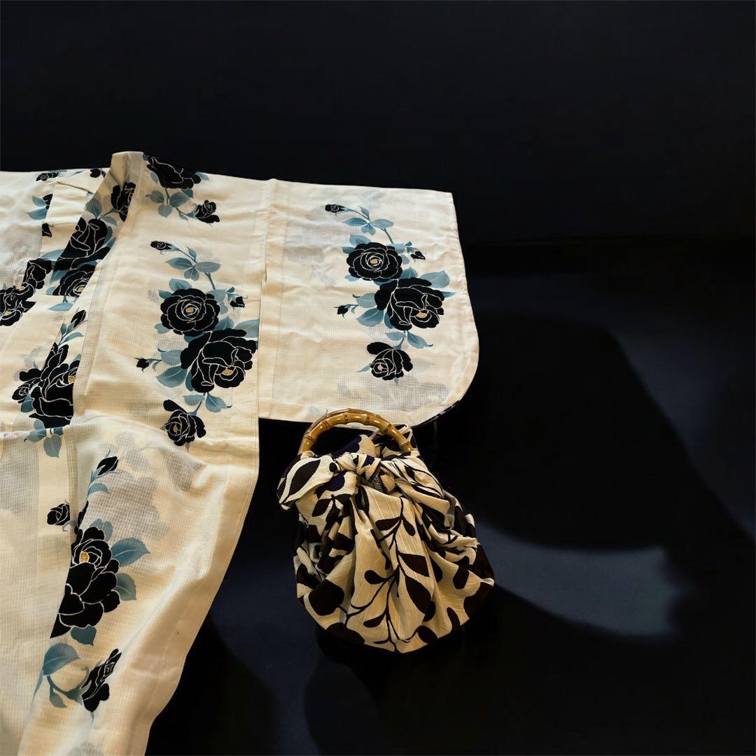 浴衣・帯・バック３点セット