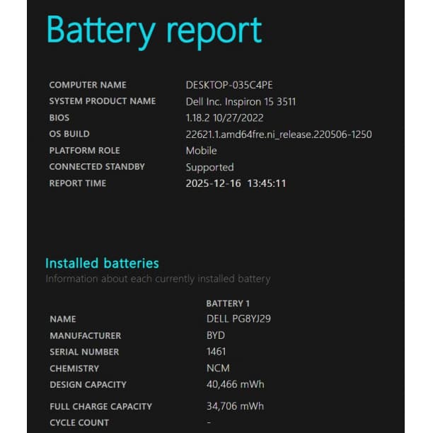 第11世代 i5 バッテリ◎ フルHD 15 デル 16GB SSD256GB