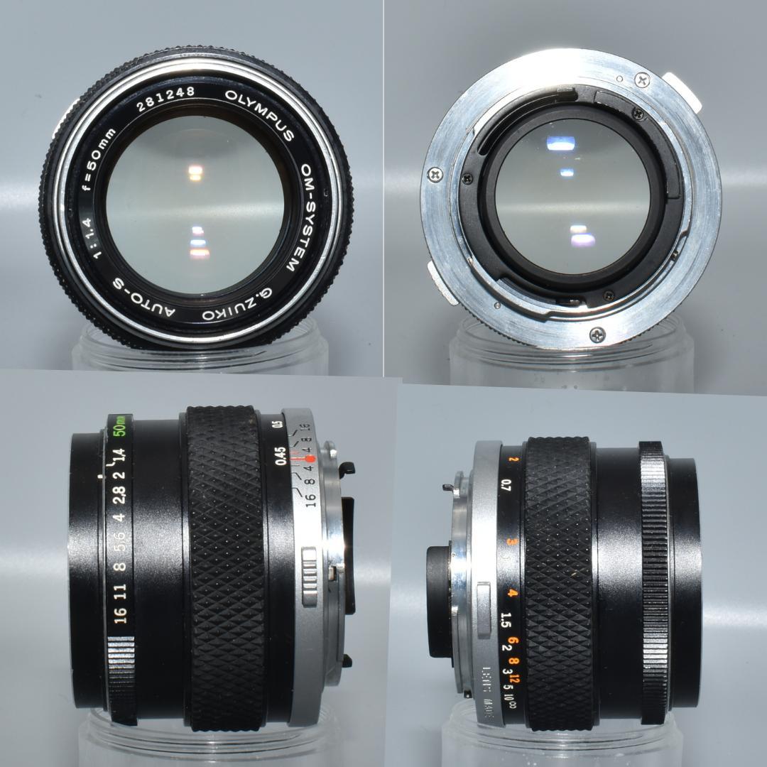 整備 Olympus OM-1 MD 50mm F1.4 135mm 接写リング