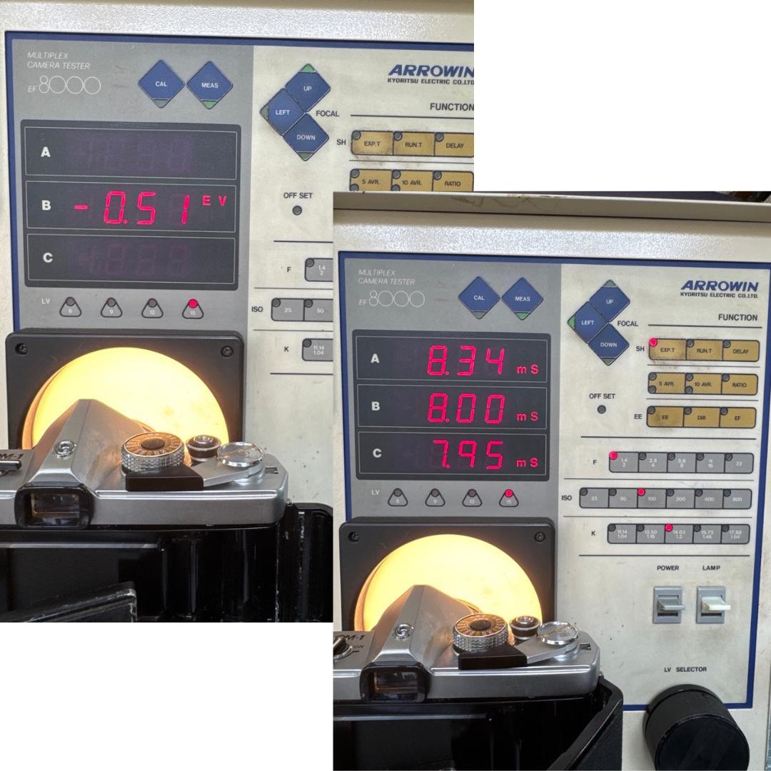 整備 Olympus OM-1 MD 50mm F1.4 135mm 接写リング