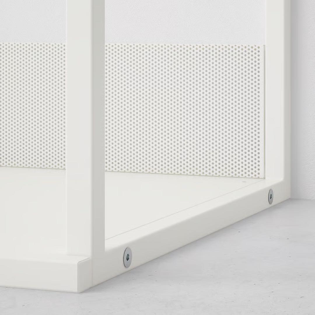 廃盤　IKEA プラッツァ シェルフユニット ホワイト60x40x60cm