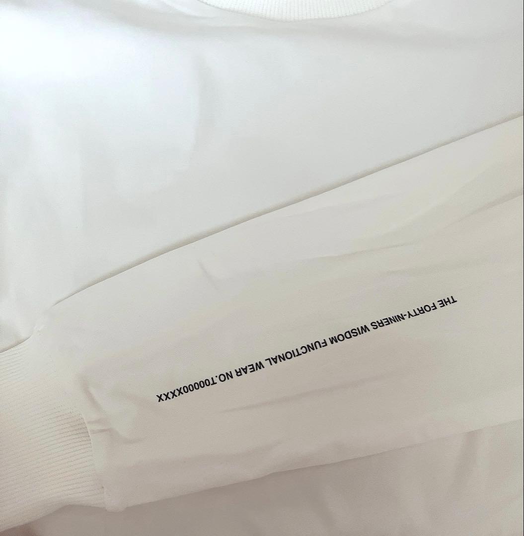 TFW49 長袖モックシャツ　M ホワイト