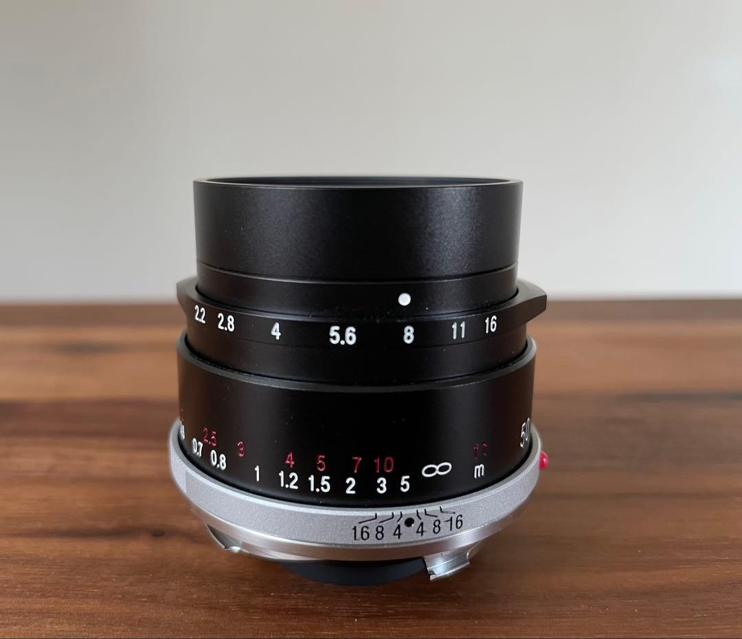 レンズ(単焦点) Voigtlander COLOR-SKOPAR 50mm F2.2 VM