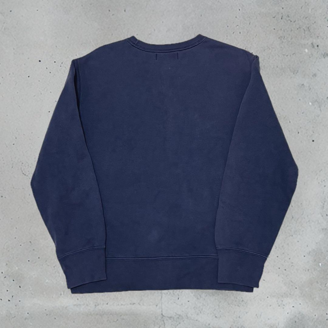 90s Polo Ralph Lauren茄子紺　トレーナー スウェット　M