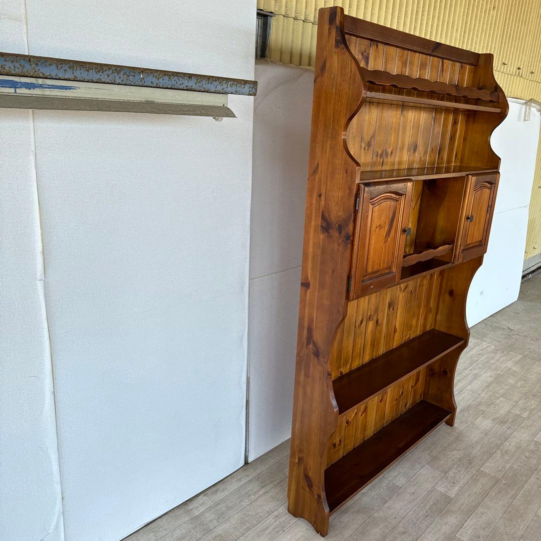 イタリア　飾り棚　オープンラック　バーカウンター　棚