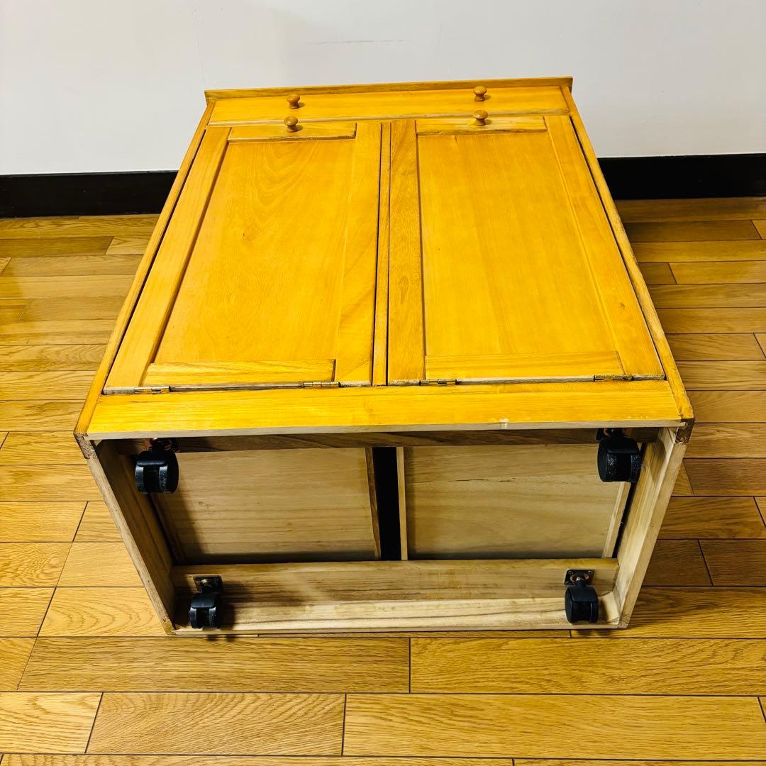 【希少品】　HAGIHARA 萩原　ダストボックス　キラスター付き　送料込み