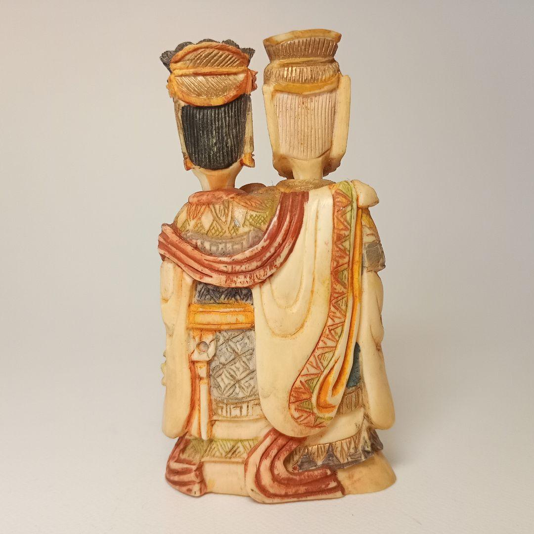 清代　皇帝皇后対鼻煙壺 （時代物 中国美術 　極上　根付）