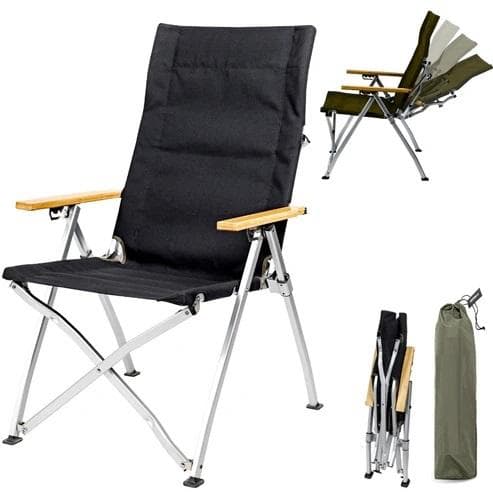 Simpleme OW-58AB-P リクライニングチェア クッション付