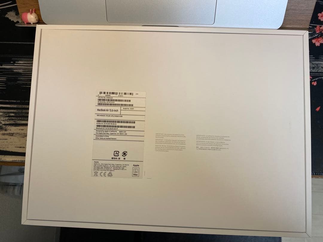 MacBook Air M2 16/512美品