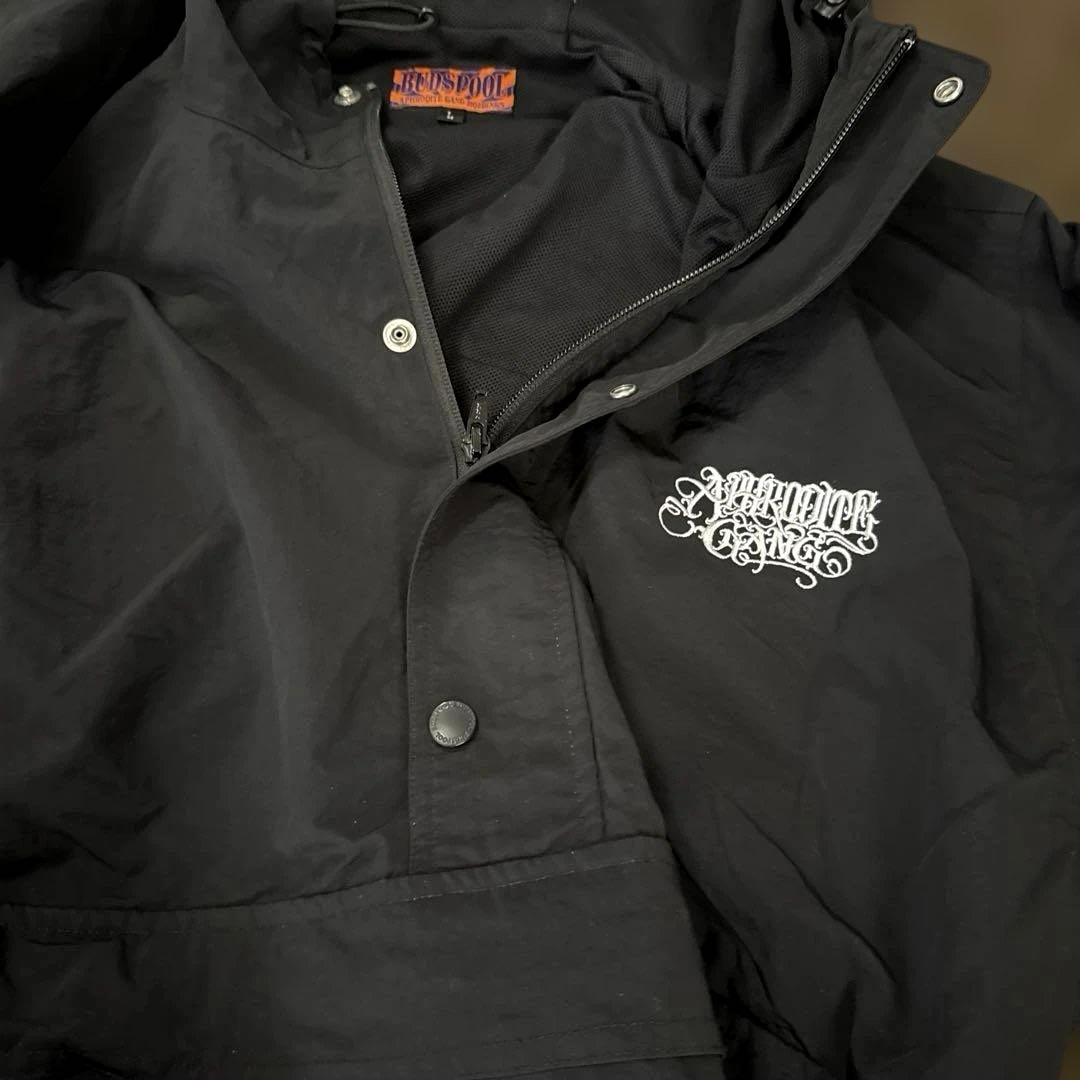 早い物勝ちBUDSPOOL ナイロン アノラック ジャケット 人気ハーフジップ