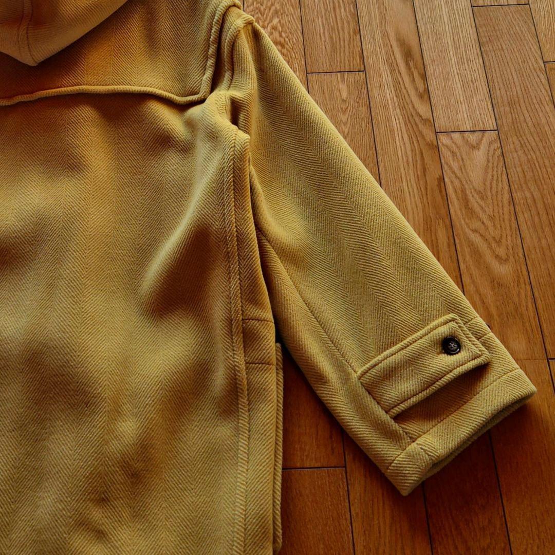 ✨新春セール✨未使用 グローバーオール ダッフルコート ヘリンボーン 英国製 L