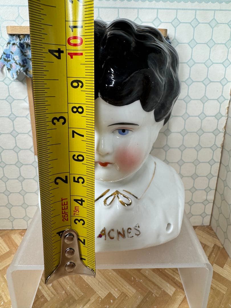 n*o様 ドイツ　アンティーク　チャイナドール　ヘッド　アグネス