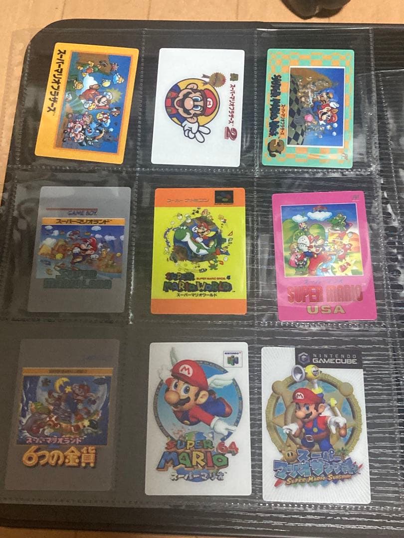 オ*☆様 マリオブラザーズ ウエハース カード 22種コンプ　マリオ