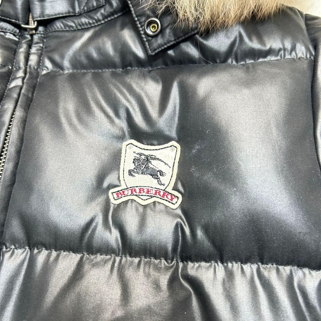 【美品】バーバリー ダウンジャケット ノバチェック 3way 取り外し可 130