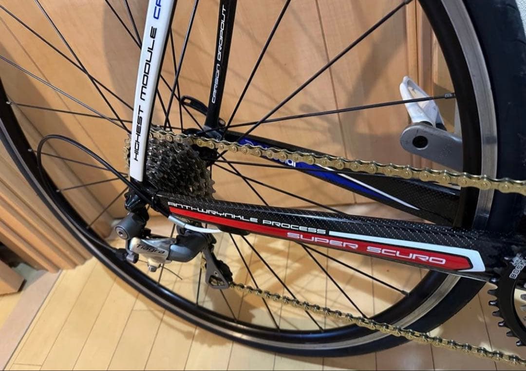 【埼玉近郊限定】フルカーボン　ロードバイク　新品パーツ多数　エアロ