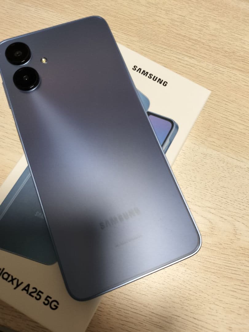 Samsung Galaxy A25 5G 本体 ブルー 64GB