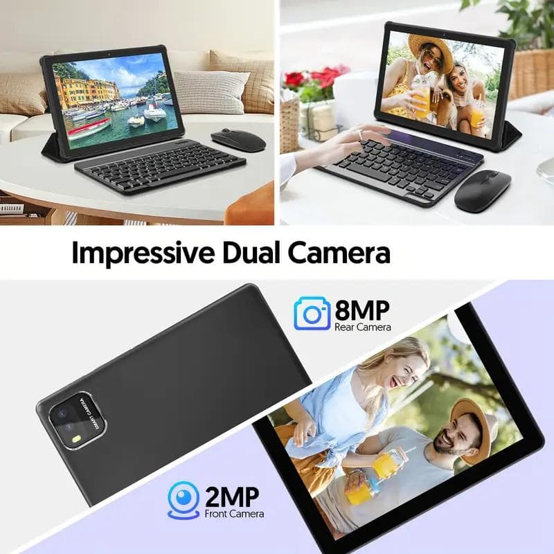 【新品未使用】 Android 15 10インチ タブレット 12GB RAM