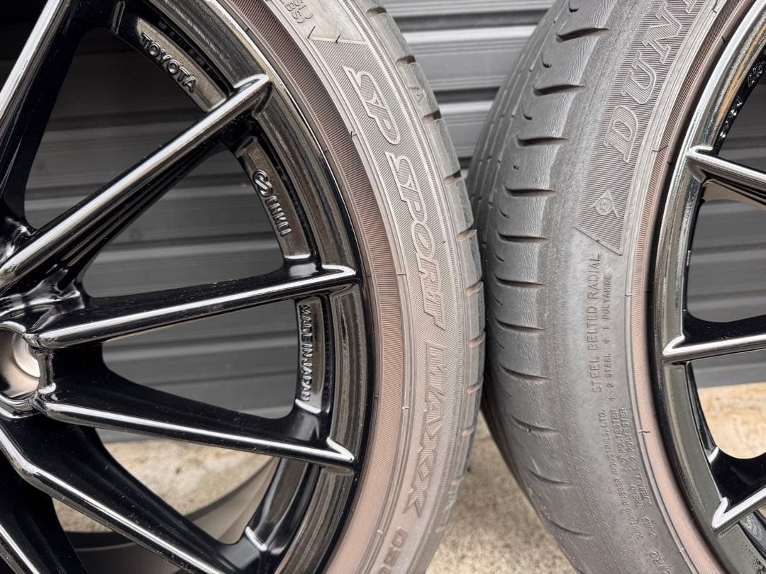 GRヤリス RZ 純正ホイールタイヤセット18インチ エンケイ製 2025モデル