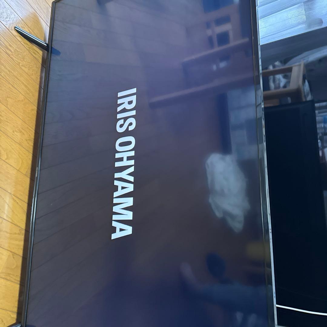 アイリスオオヤマ55インチ液晶テレビ 4K対応。セミジャンク