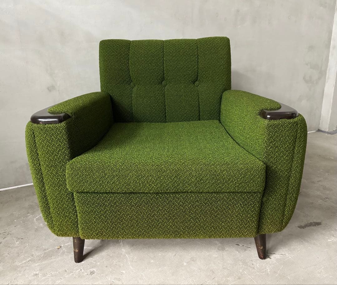 ヴィンテージ　アームチェア　1人掛けソファ ラウンジチェア ミッドセンチュリー