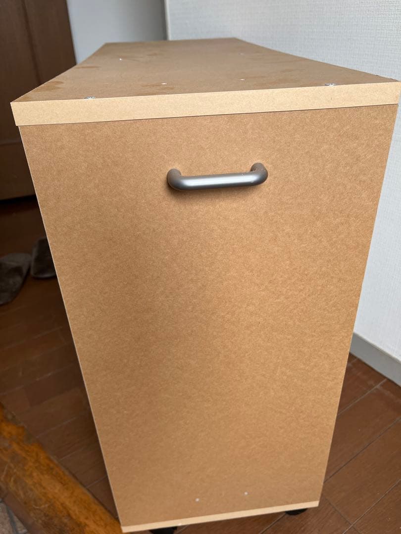【6/6まで限定】無印良品パルプボードボックス✖️2台　キャスター付　廃盤品