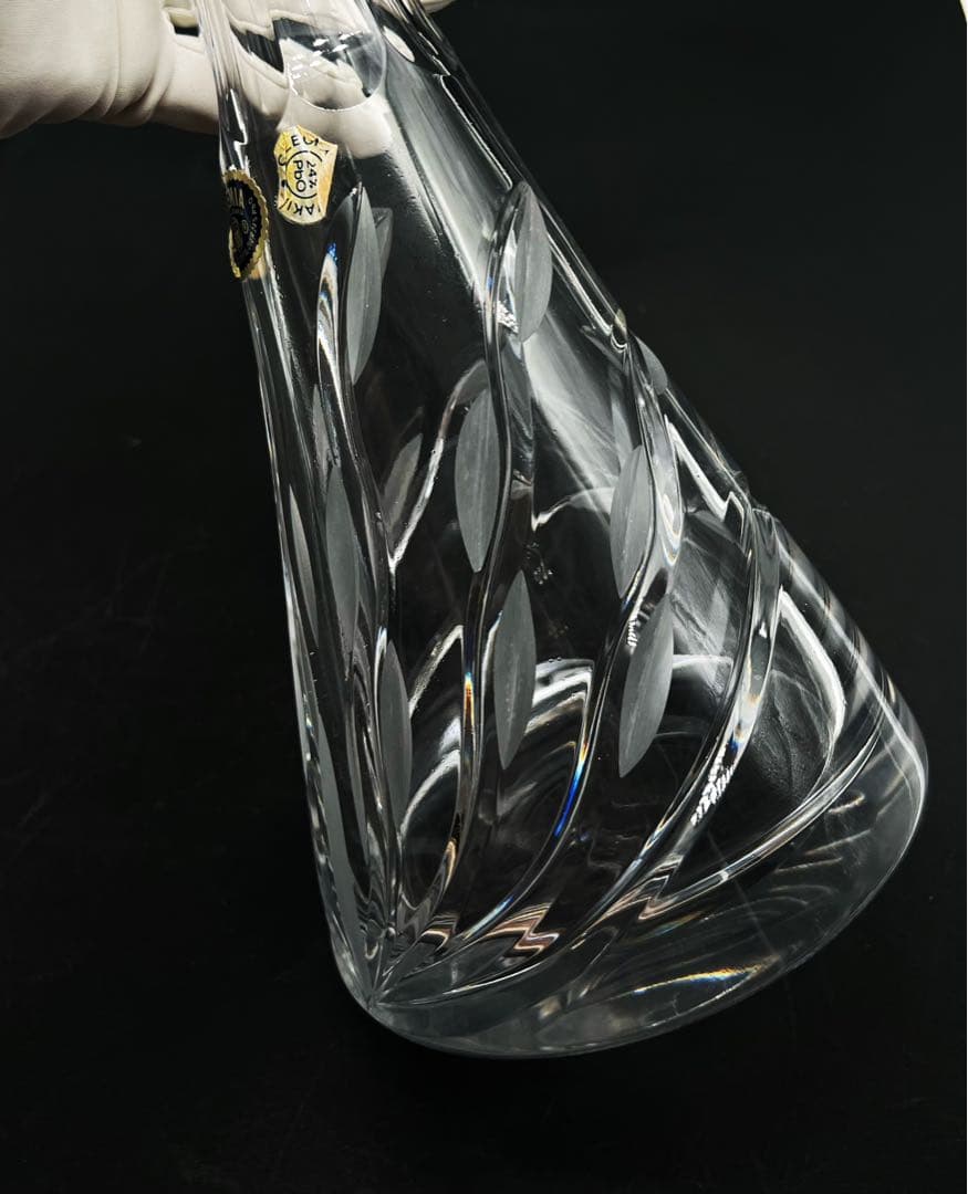 高級品Bohemia Crystal ボヘミア クリスタル デキャンタ1860g