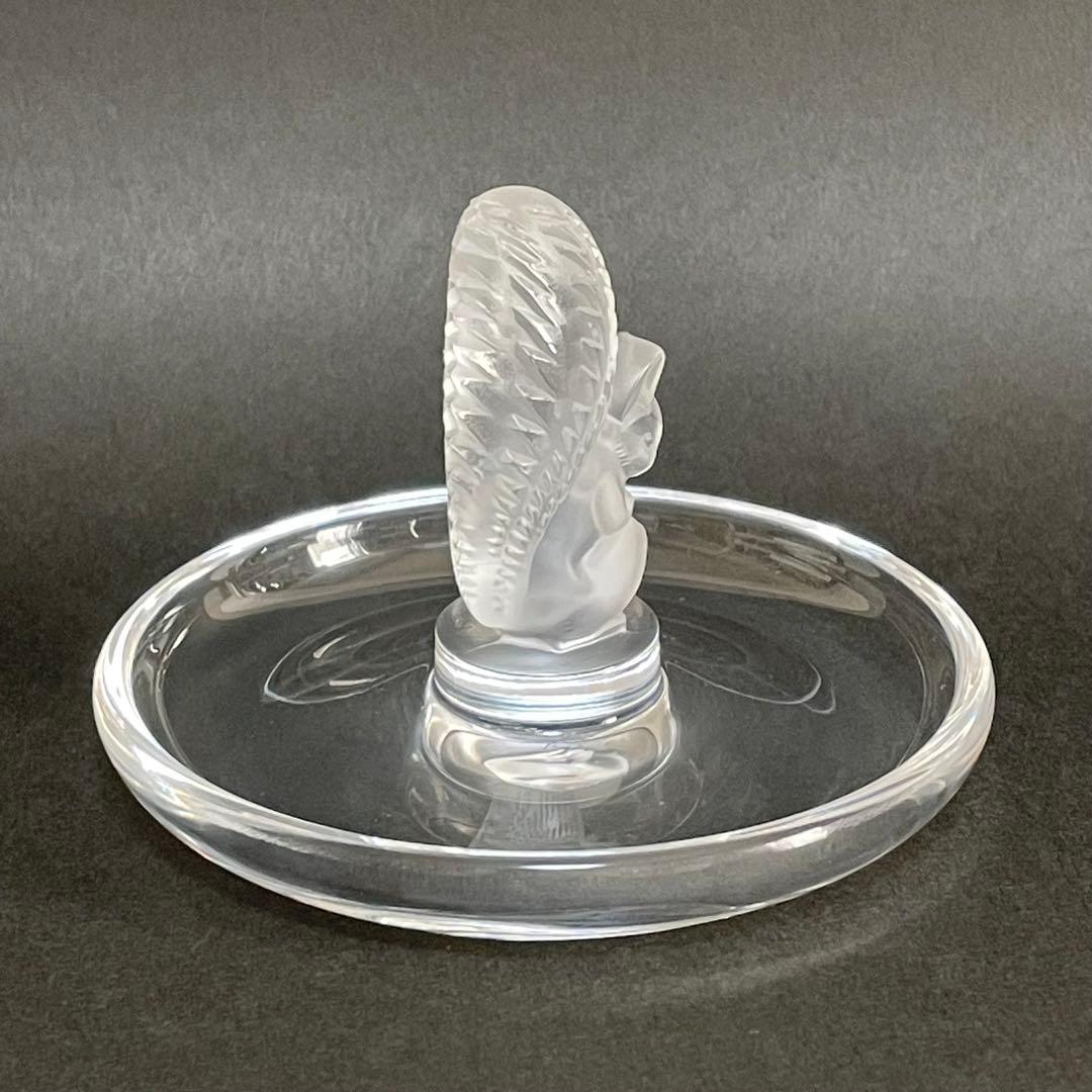 Lalique ラリック リス アクセサリー リング トレイ 小皿 ピントレイ