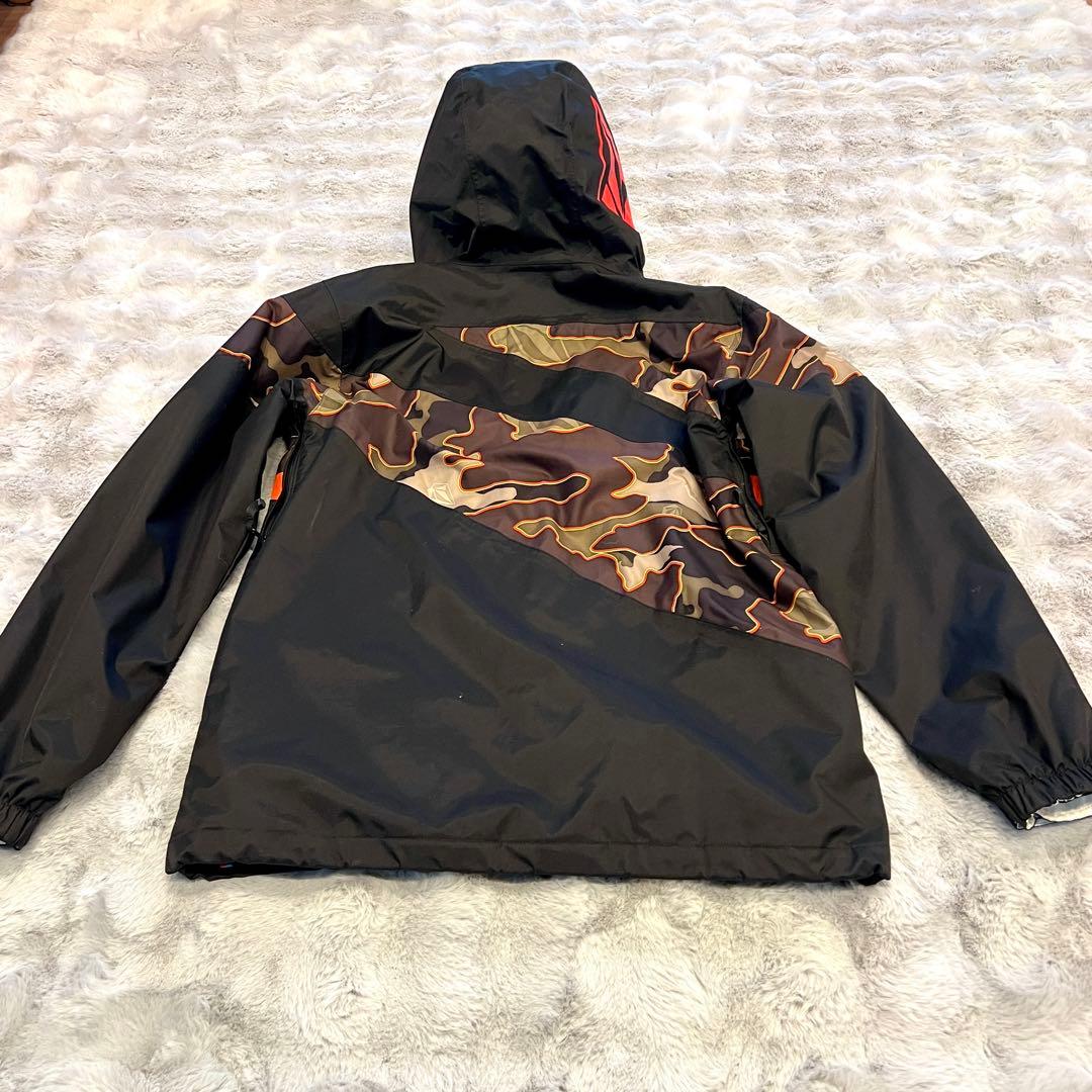 良好　VOLCOM ボルコム　スノーボードウェア　迷彩　カモフラ　M