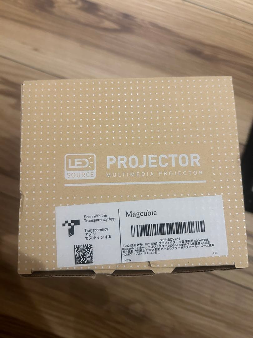 【美品】Sainellor プロジェクター 小型 家庭用 1080P フルHD