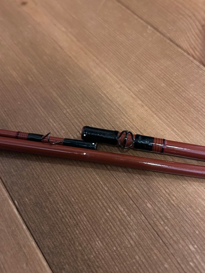 フライロッド　グラスロッド　6'7\"#3 3ピース　パックロッド　マルチピース