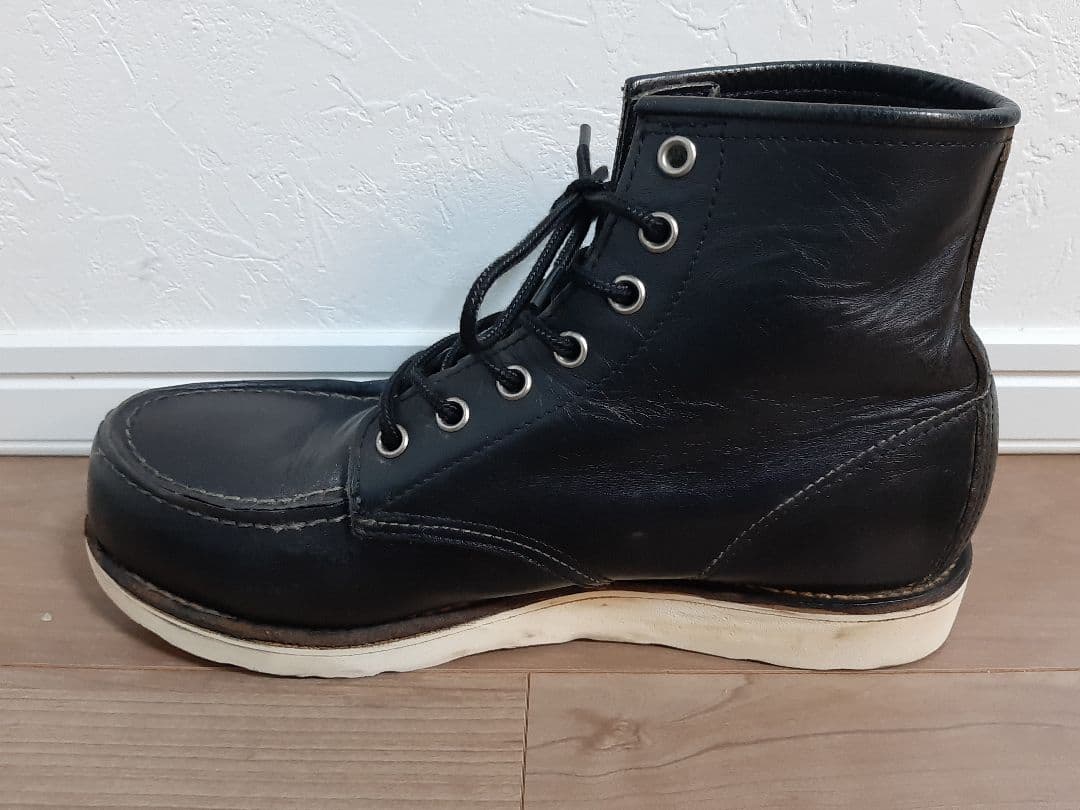 レッドウィング　サイズ９.５Ｅ　２７.５センチ ブラック