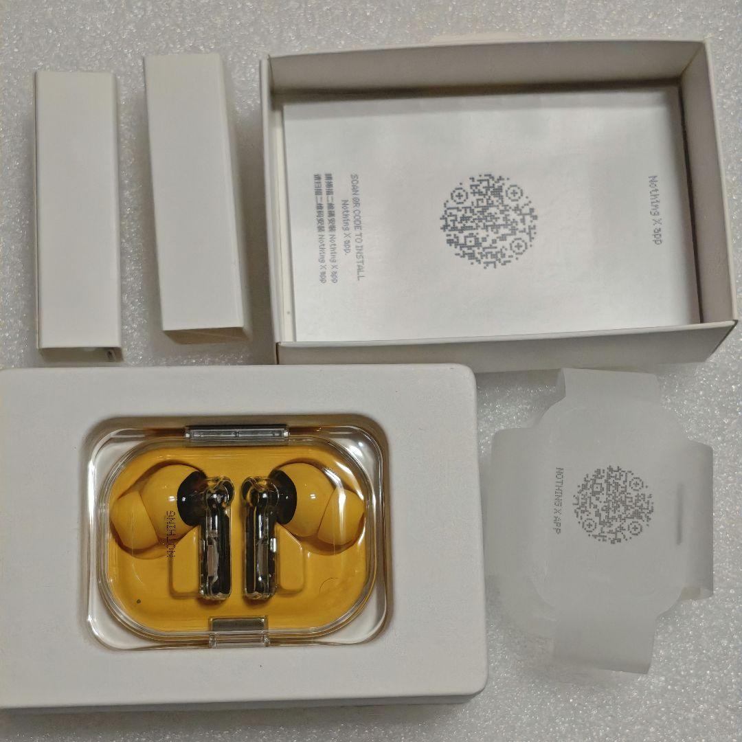 未使用　Nothing ear (a) 外箱無し　イヤホン