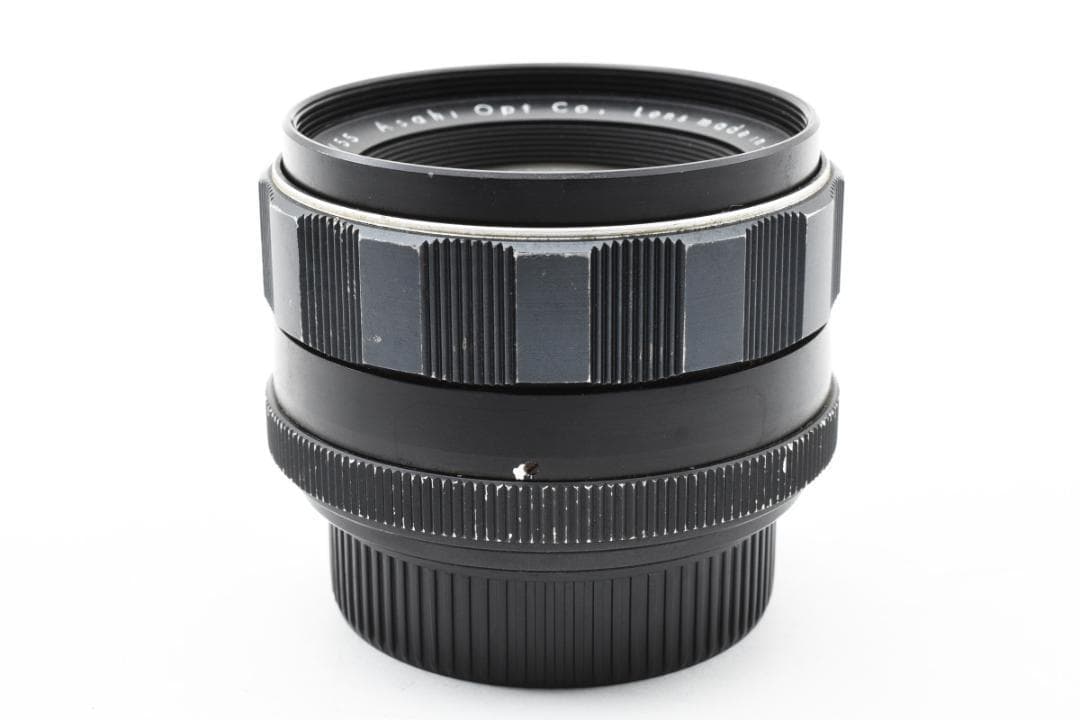 前期型 Super Takumar 55mm F1.8 純正フード付 SO147