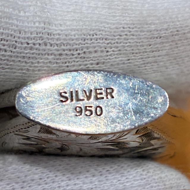 ♪シルバー950　アンティーク　香水瓶