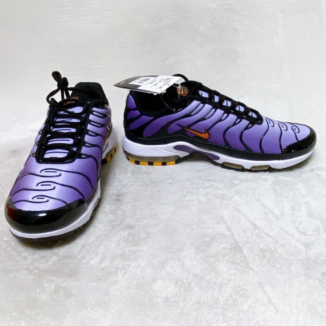 未使用品　ナイキエアマックスプラスゴルフ　27.5cm　パープル　ゴルフシューズ