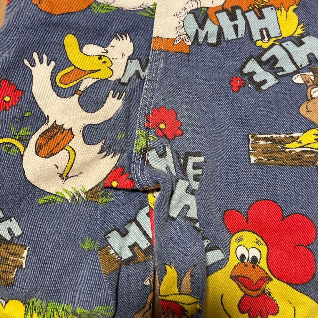 HEEHAW LIBERTY オーバーオール　キッズ　古着　レトロ